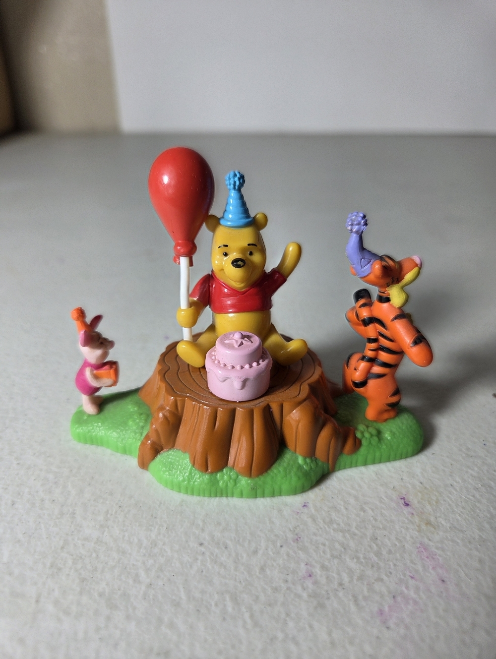 Winnie The Pooh Cake Topper Vintage Tiger Pigglet Birthday Disney Birthday